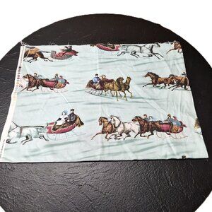 Currier&Ives Winter Scenes Quilting Cotton by Quilting Treasures 126" × 88" Cut